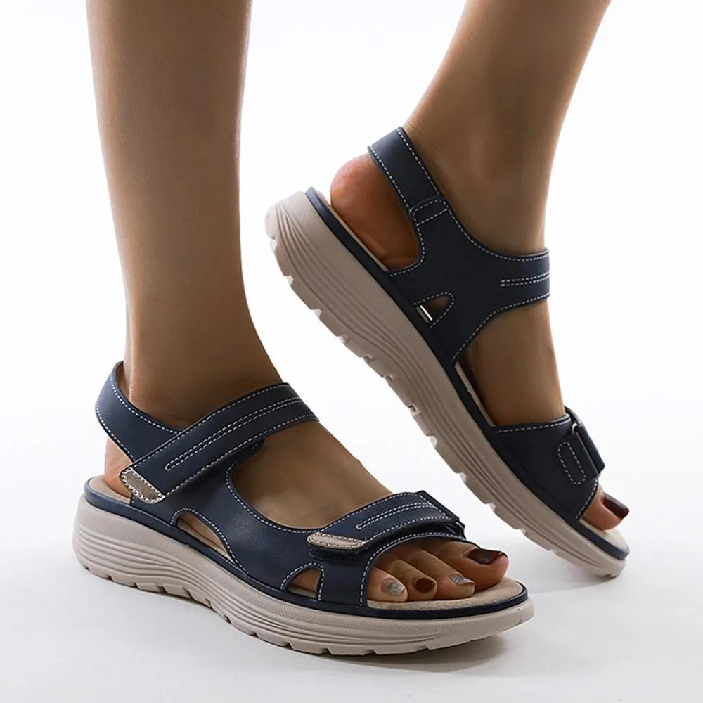 Women Summer Non-Slip Sandals Open Toe Breathable Soft Bottom Casual