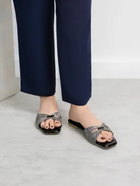 Womens "URBANM" Classic Flat Slippers